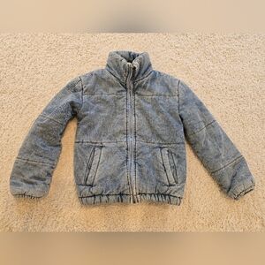 Kidpik Puffer Quilted Coat Mock Neck Zipper Front Pockets Big Kids XL/14